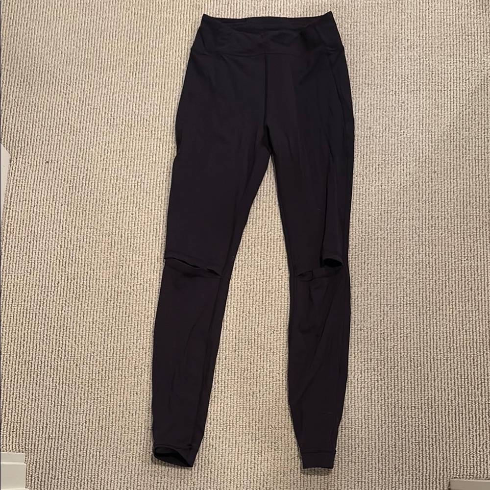 Black High-Waisted Leggings